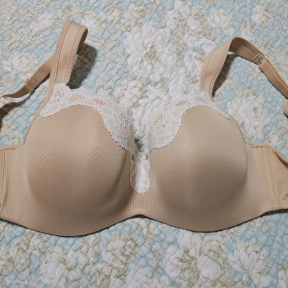 Cacique Other - Cacique Nude Bra, Size 38D